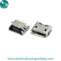 Conector Micro Usb tipo B 5 pines smd